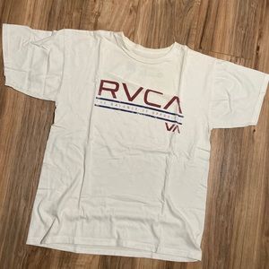 RVCA Men’s White Short Sleeve Shirt M